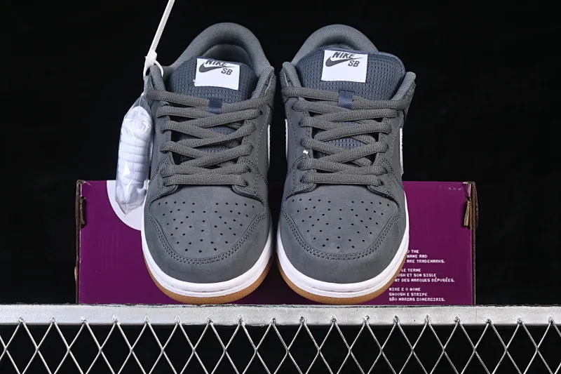 All categories Nk SB Dunk series Nk SB Dunk Low low-top sneakers Nike SB Dunk Low suede gray raw rubber SB low-top casual sneakers FZ1287-300
